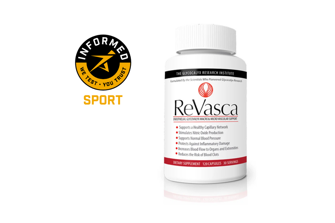PRESS RELEASE: ReVasca™ Capsules Achieve Informed Sport Certification