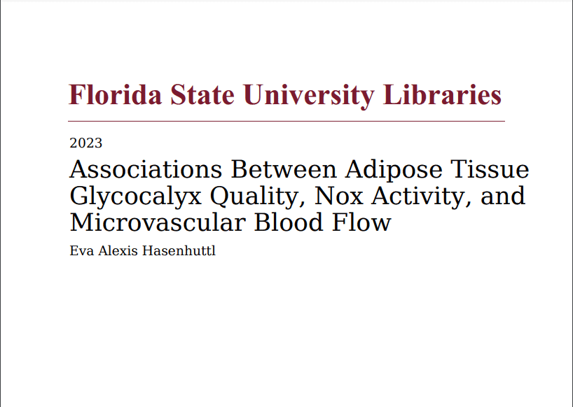 Associations Between Adipose Tissue Glycocalyx Quality, Nox Activity, and Microvascular Blood Flow